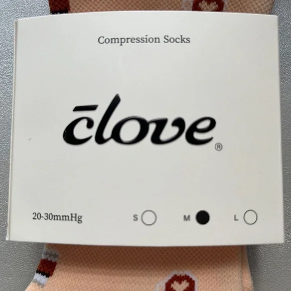 NWT | Clove Compression Socks Coffee | Sz M - Picture 3 of 4